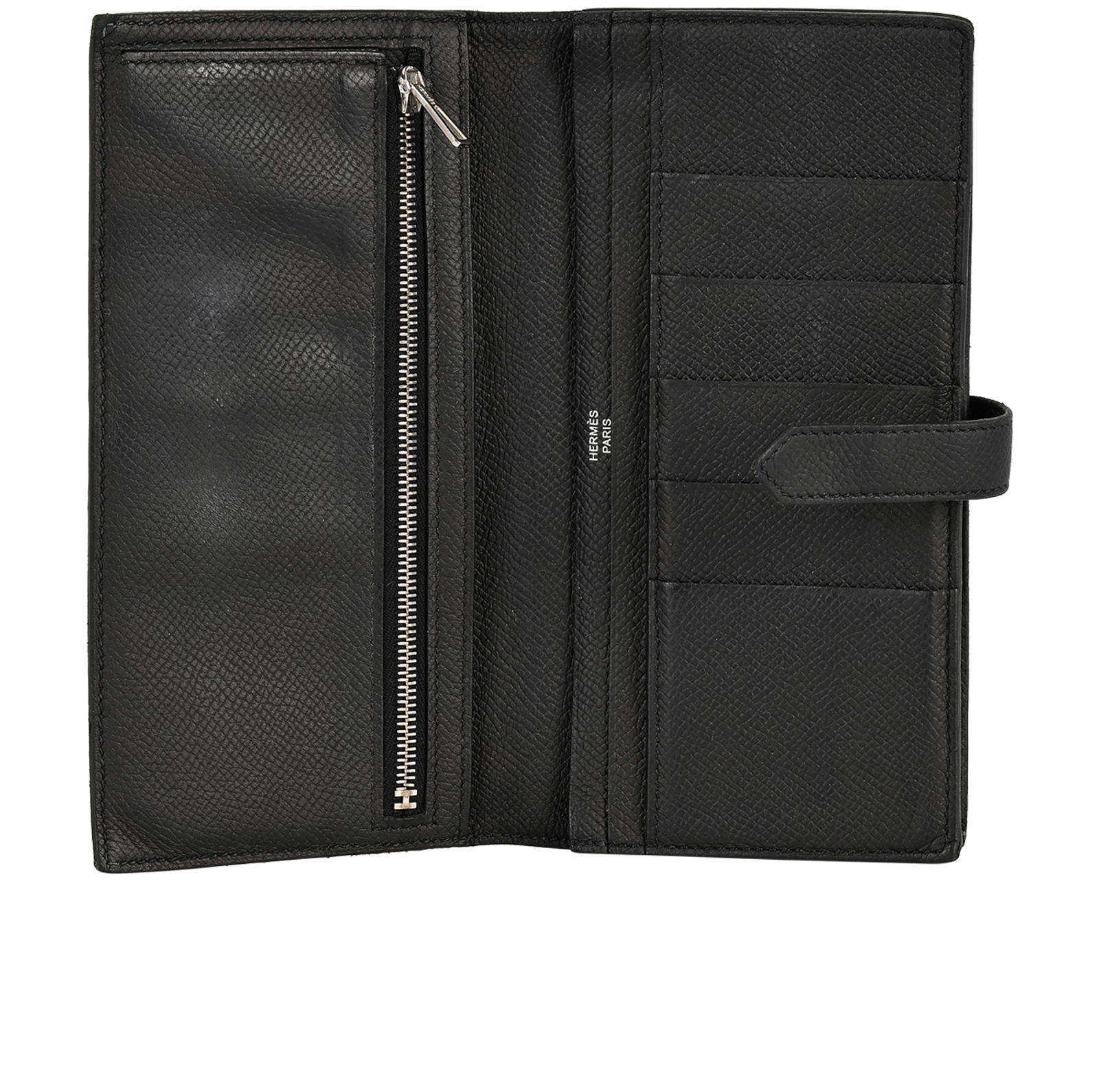 Hermes Bearn Long Wallet, &pound;950, Accessories, Black, Leather, Other view